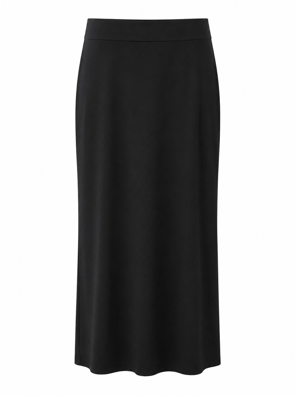 le chateau Black Maxi Skirt with Clean Waistband Sz XL